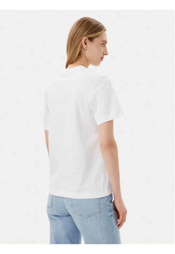 JOOP! Jeans T-Shirt Tessa 30046948 Biały Regular Fit. Kolor: biały. Materiał: bawełna