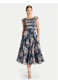 Swing Sukienka koktajlowa 5AK11400 Granatowy Regular Fit. Kolor: niebieski. Materiał: syntetyk. Styl: wizytowy #1