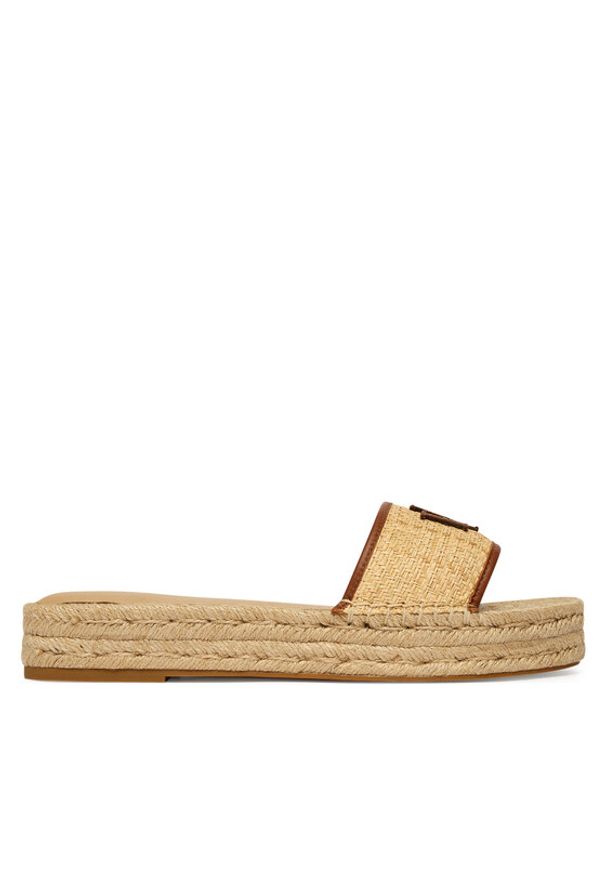 Lauren Ralph Lauren - LAUREN RALPH LAUREN Espadryle 802P06398003 Beżowy. Kolor: beżowy. Materiał: syntetyk