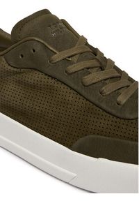 TOMMY HILFIGER - Tommy Hilfiger Sneakersy Th Court Best FM0FM05821 Zielony. Kolor: zielony. Materiał: skóra, nubuk #6