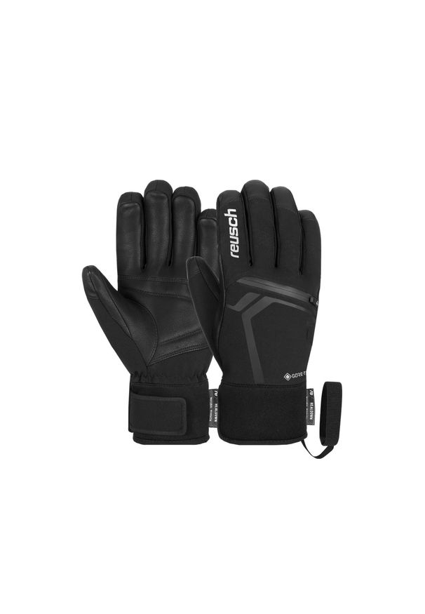 Rękawice Reusch Down Spirit GTX SC Black Silver 2025. Kolor: wielokolorowy, czarny, szary