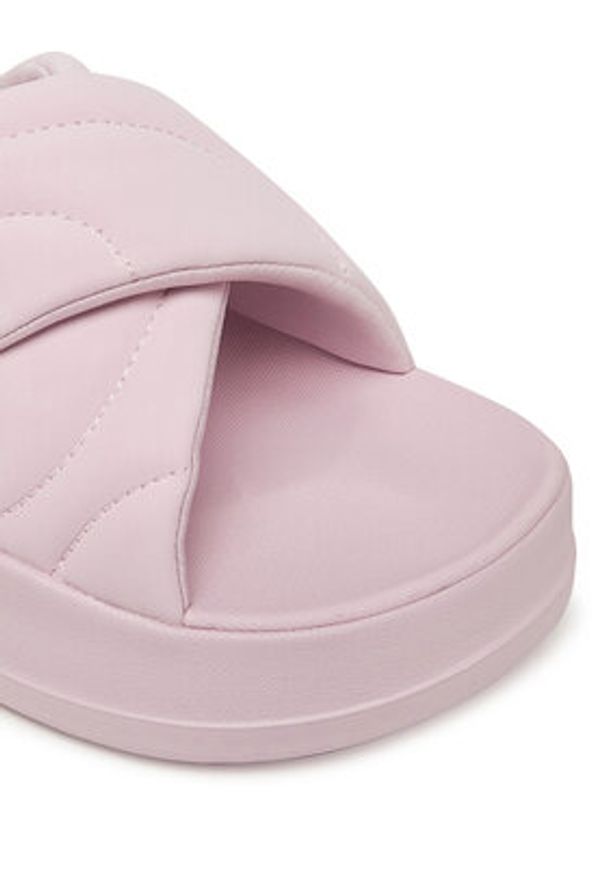 Puma Klapki Leadcat Platform 400340 05 Różowy. Kolor: różowy. Materiał: nubuk, skóra. Obcas: na platformie