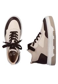 Rieker Sneakersy M1922-60 Beżowy. Kolor: beżowy. Materiał: skóra #4