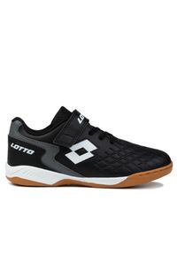 LOTTO - Buty młodzieżowe sportowe Lotto DASHER T. Kolor: czarny, biały, wielokolorowy. Sport: turystyka piesza