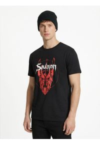 Sinsay - Bawełniana koszulka z nadrukiem The Lord of the Rings - czarny. Kolor: czarny. Materiał: bawełna. Wzór: nadruk #1