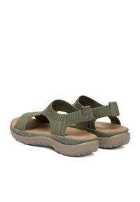 Rieker Sandały CEO-64850-54 Zielony. Kolor: zielony. Materiał: materiał #2