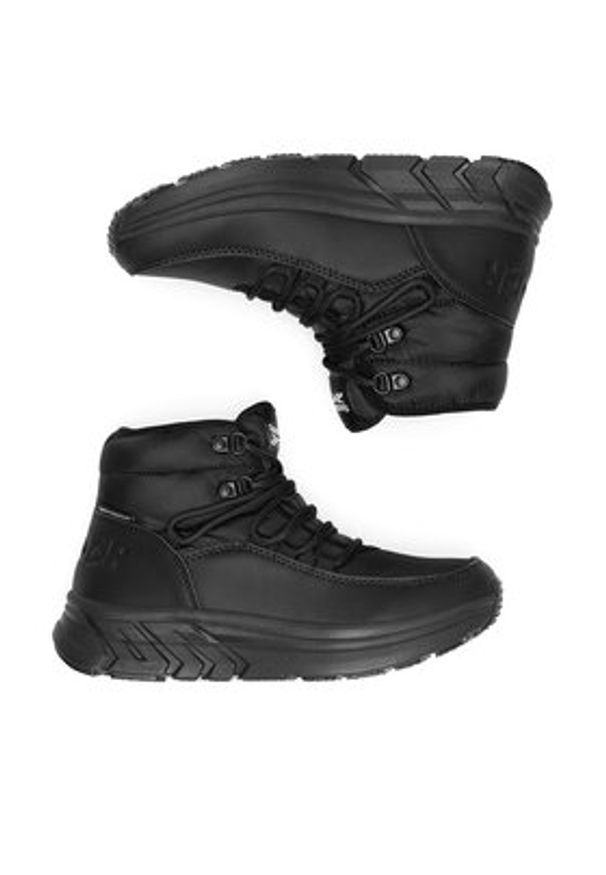 Reebok Śniegowce H1-048 WW Czarny. Kolor: czarny. Materiał: materiał