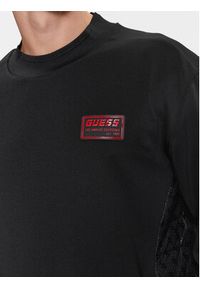 Guess Bluza Gaston Z4RQ01 KBO62 Czarny Regular Fit. Kolor: czarny. Materiał: syntetyk
