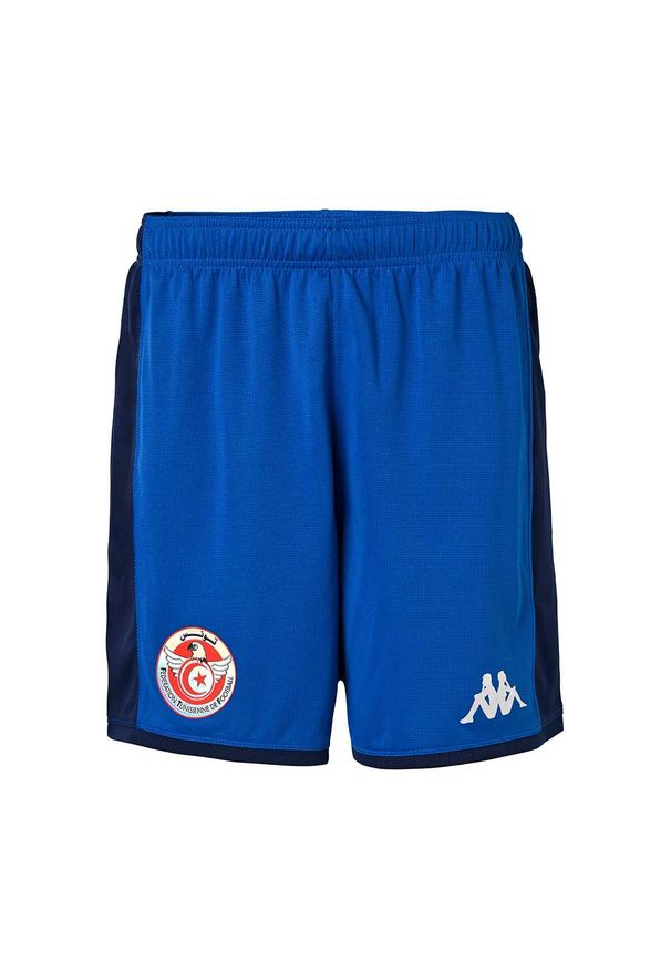 Kappa - Szorty dla dzieci Tunisie Kombat Ryder 2024. Kolor: niebieski. Styl: elegancki, młodzieżowy, sportowy