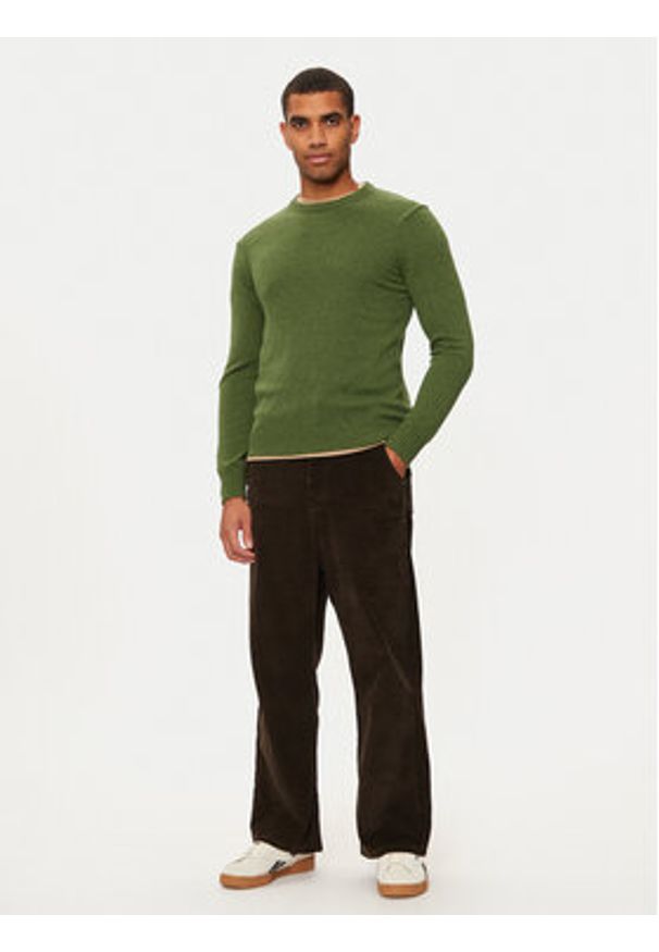 United Colors of Benetton - United Colors Of Benetton Sweter 1235U1N67 Zielony Regular Fit. Kolor: zielony. Materiał: syntetyk