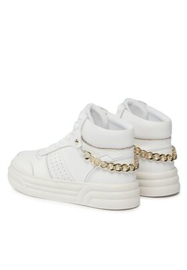 Liu Jo Sneakersy Cleo 24 BF3029 PX181 Biały. Kolor: biały. Materiał: skóra