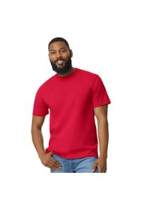GILDAN - Koszulka Unisex Dla Dorosłych Softstyle Midweight. Kolor: czerwony