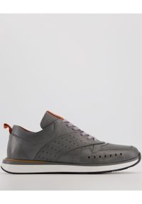 Venezia - SNEAKERSY MĘSKIE 137 1009 GREY. Materiał: syntetyk, skóra