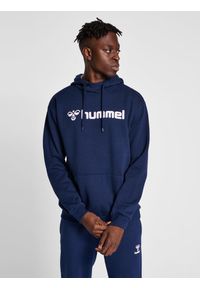 Bawełniana bluza z kapturem Hummel Mover. Typ kołnierza: kaptur. Kolor: niebieski. Materiał: bawełna