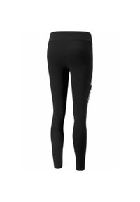 Puma - Damskie legginsy Around the Block PUMA Black White. Kolor: biały, czarny, wielokolorowy