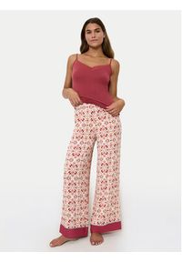 Triumph Spodnie piżamowe Aura Spotlight 10222614 Kolorowy Relaxed Fit. Wzór: kolorowy #2