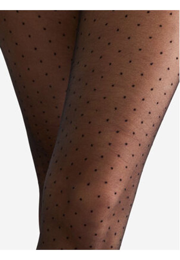 Nine West Rajstopy 9WB-004-SS25 Czarny. Kolor: czarny. Materiał: materiał, poliamid