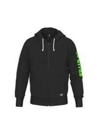 ERREA - Bluza z kapturem dla dzieci z zamkiem błyskawicznym Errea Essential. Typ kołnierza: kaptur. Kolor: czarny, wielokolorowy, zielony. Materiał: polar #1