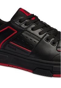 Hugo - HUGO Sneakersy Yarrow 50563640 Czarny. Kolor: czarny. Materiał: skóra #4