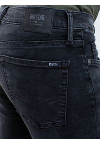 Big-Star - Spodnie jeans męskie Tedd 918. Okazja: na co dzień. Stan: obniżony. Kolor: czarny. Styl: klasyczny, casual, elegancki #5