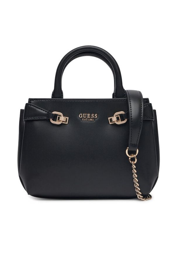 Guess Torebka HWVG96 39760 Czarny. Kolor: czarny. Materiał: skórzane