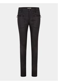Morgan Spodnie materiałowe 241-PMASA Czarny Slim Fit. Kolor: czarny. Materiał: syntetyk, bawełna #5