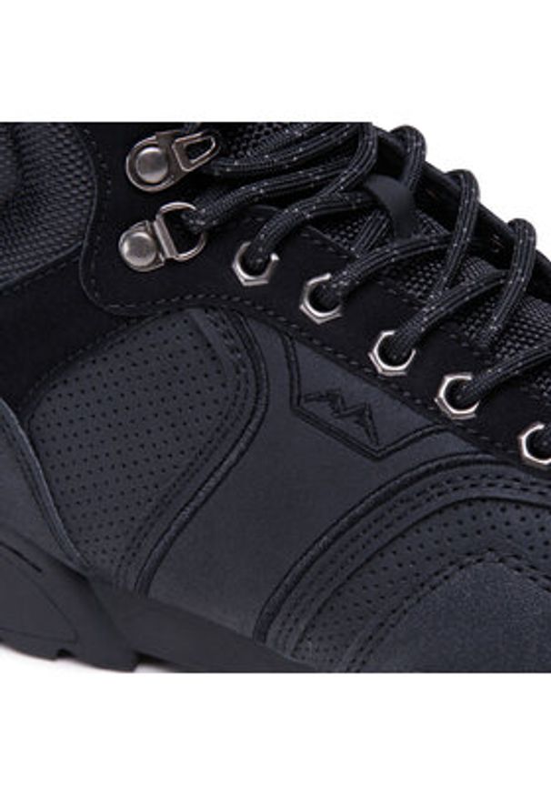 Sprandi Sneakersy BP07-01548-01 Czarny. Kolor: czarny. Materiał: skóra