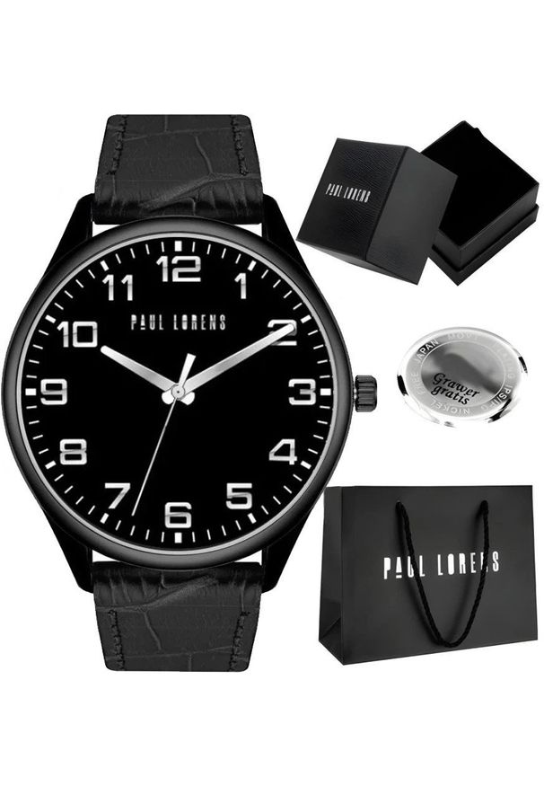 Zegarek męski Paul Lorens BANGIO-PROF Z GRAWEREM