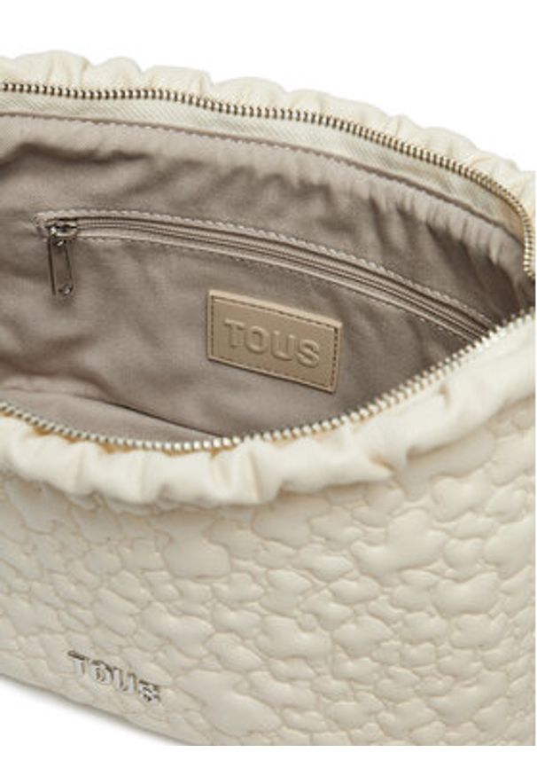 Tous - TOUS Torebka Puffy Bear 2002185301 Écru. Materiał: skórzane