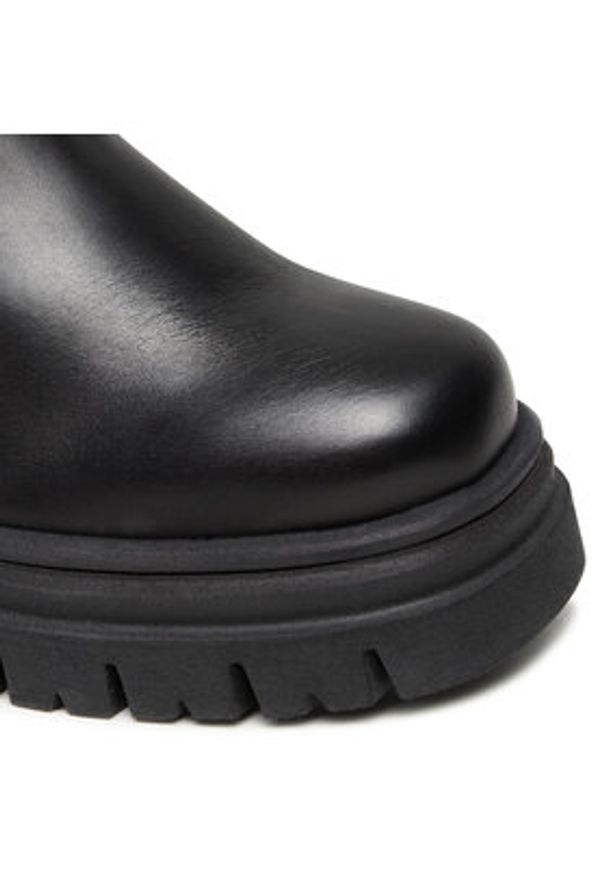 Badura Kozaki SX090-2202 Czarny. Kolor: czarny. Materiał: skóra