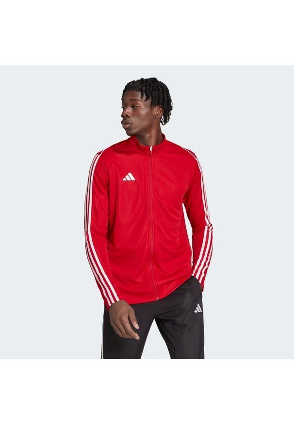 Bluza piłkarska męska Adidas Tiro 23 League Training Track Top. Kolor: czerwony. Sport: piłka nożna