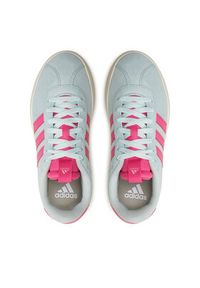 Adidas - adidas Sneakersy Vl Court 3.0 JP5326 Zielony. Kolor: zielony. Materiał: skóra, zamsz