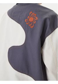 RVCA Kurtka jeansowa Lauryn Alvarez 23B151500 Écru Regular Fit. Materiał: bawełna #4