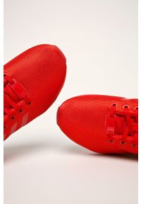 adidas Originals - Buty ZX Flux. Nosek buta: okrągły. Zapięcie: sznurówki. Kolor: czerwony. Materiał: syntetyk, materiał, guma. Szerokość cholewki: normalna. Obcas: na obcasie. Model: Adidas ZX Flux, Adidas ZX. Wysokość obcasa: średni #2
