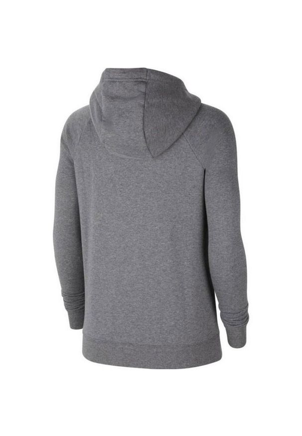 Nike - Damska Bluza Z Kapturem Park 20 Raglan. Typ kołnierza: kaptur. Kolor: szary. Długość rękawa: raglanowy rękaw