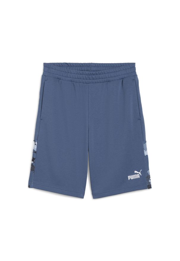 Puma - Męskie szorty Essentials Camo 10'' PUMA Dark Indigo Blue. Kolor: niebieski. Sport: fitness