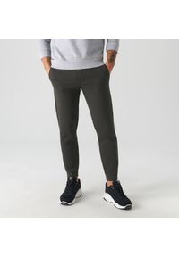 Sinsay - Spodnie dresowe jogger - Zielony. Kolor: zielony. Materiał: dresówka #1