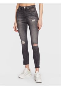 Calvin Klein Jeans Jeansy J20J220202 Szary Super Skinny Fit. Kolor: szary