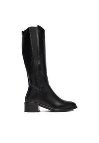 DeeZee Kozaki HX22099-5 Czarny. Kolor: czarny. Materiał: materiał #1