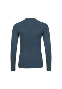 Head - Koszulka z długim rękawem damska FLEX Seamless LS. Kolor: niebieski. Materiał: dzianina, poliamid, materiał. Długość rękawa: długi rękaw. Długość: długie. Sport: tenis #1