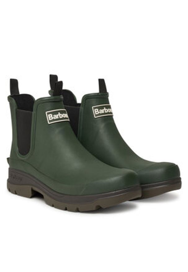 Barbour Kalosze MRF0028OL51 Zielony. Kolor: zielony. Materiał: guma