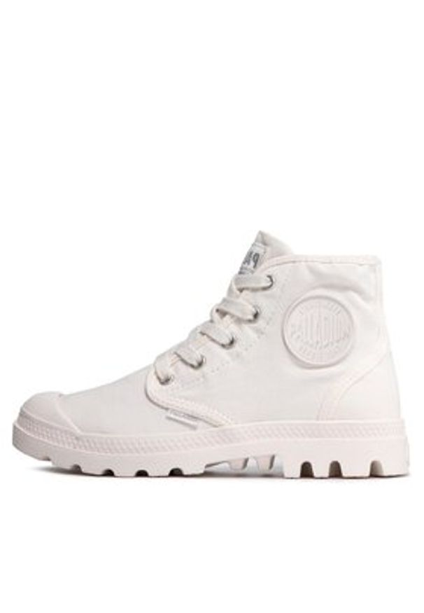 Palladium Trapery Pampa Hi 92352-116-M Biały. Kolor: biały. Materiał: materiał