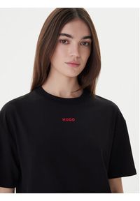 Hugo T-Shirt 50490593 Czarny Relaxed Fit. Kolor: czarny. Materiał: bawełna #2