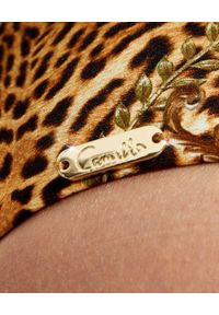 Camilla - CAMILLA - Jednoczęściowy strój kąpielowy Lady Lodge. Kolor: brązowy. Materiał: nylon. Wzór: aplikacja, motyw zwierzęcy #4