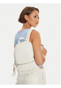 Tommy Jeans Plecak Tjw Bold Backpack AW0AW16261 Écru. Materiał: skóra #5