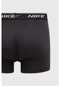 Nike bokserki (3-pack) męskie kolor czarny. Kolor: czarny. Materiał: tkanina, skóra, włókno #5