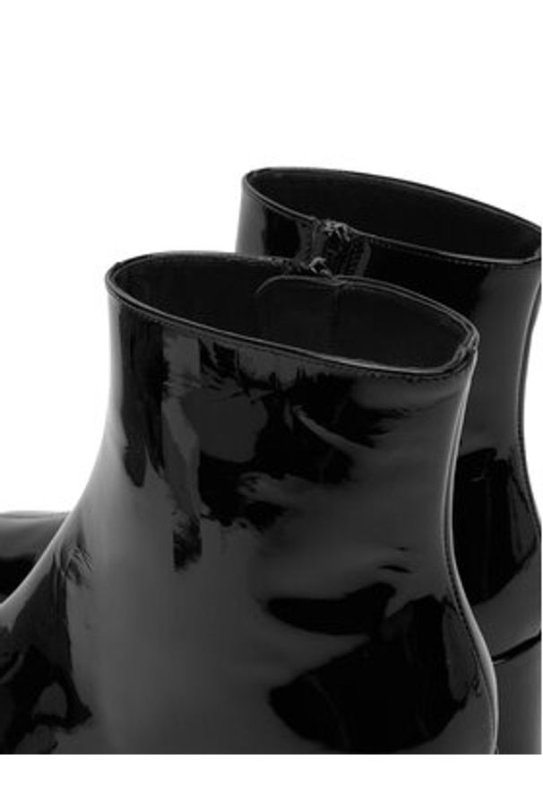 HÖGL Botki 0-184104-01000 Czarny. Kolor: czarny. Materiał: skóra, lakier