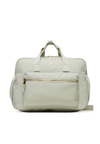 TOMMY HILFIGER - Tommy Hilfiger Torba Th Essential Changing Bag AU0AU01997 Zielony. Kolor: zielony. Materiał: materiał #8