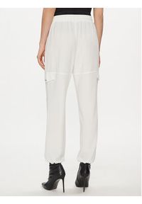 Liu Jo Spodnie materiałowe TA4059 T3784 Écru Relaxed Fit. Materiał: syntetyk #3