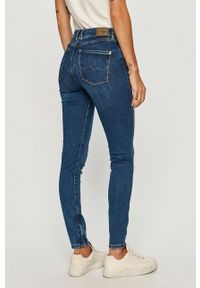Pepe Jeans - Jeansy Cher High. Stan: podwyższony. Kolor: niebieski. Materiał: bawełna, materiał, denim, elastan, poliester #3